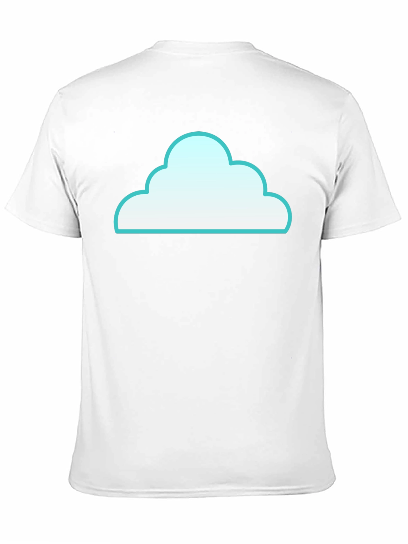 Cloud Graphic Black T-Shirt