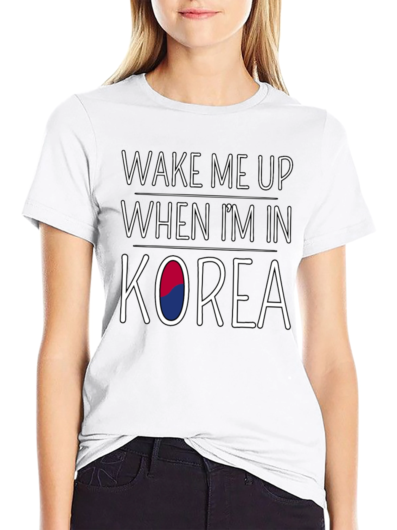 Wake Me Up When Im In Korea T-Shirt
