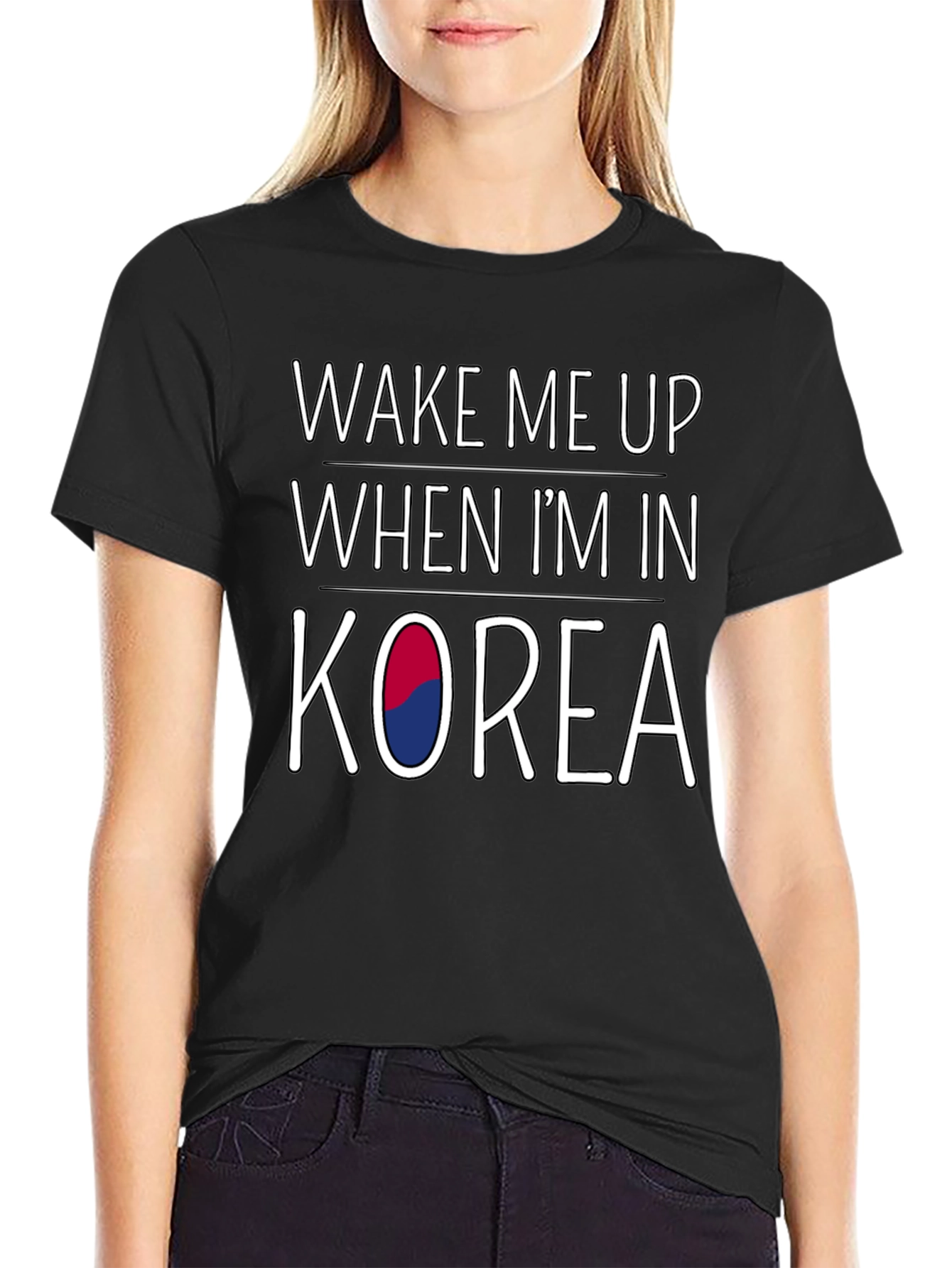 Wake Me Up When Im In Korea T-Shirt
