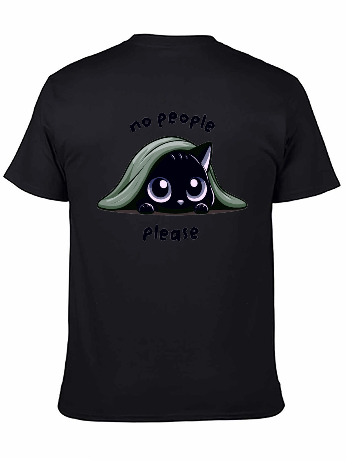 No People Please Cat T-Shirt