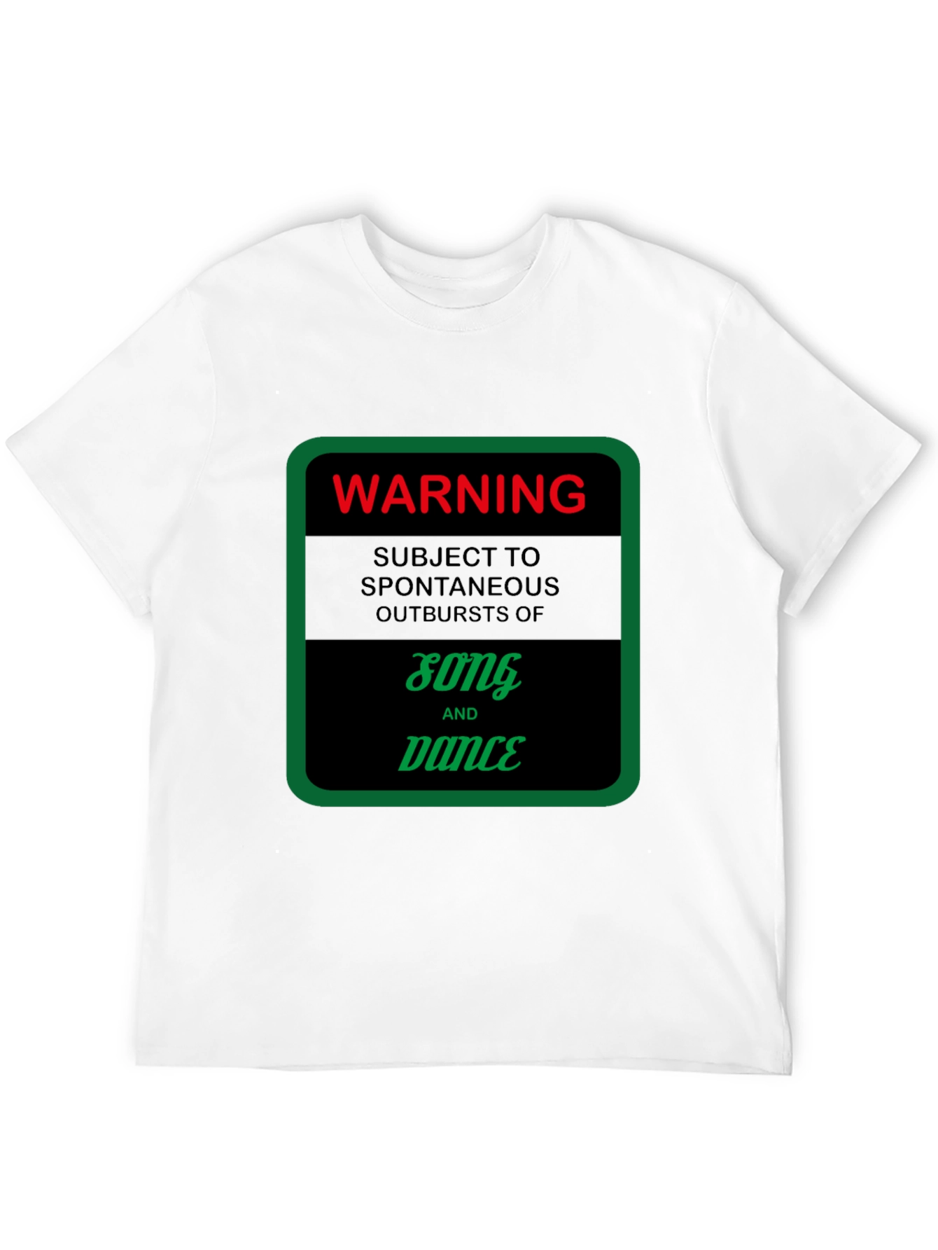 Warning Subject To Spontaneous Outbursts T-Shirt