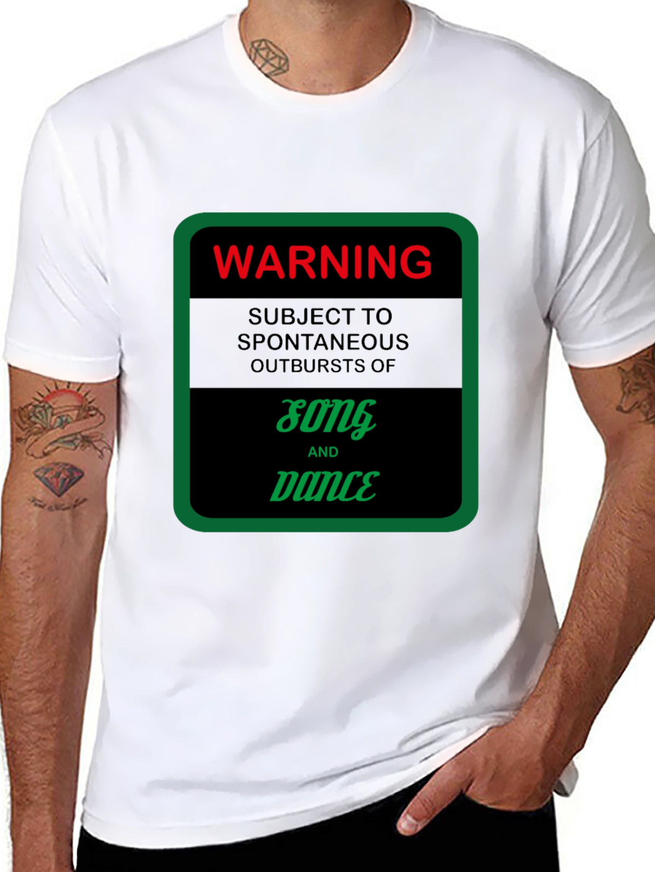Warning Subject To Spontaneous Outbursts T-Shirt
