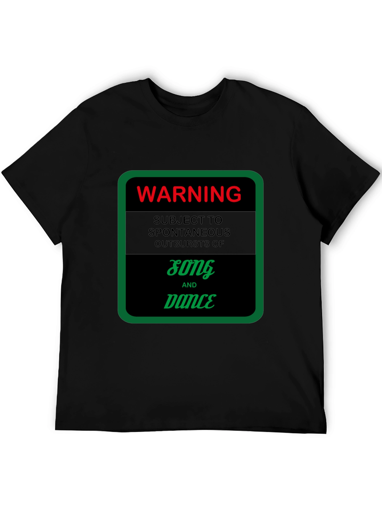 Warning Subject To Spontaneous Outbursts T-Shirt