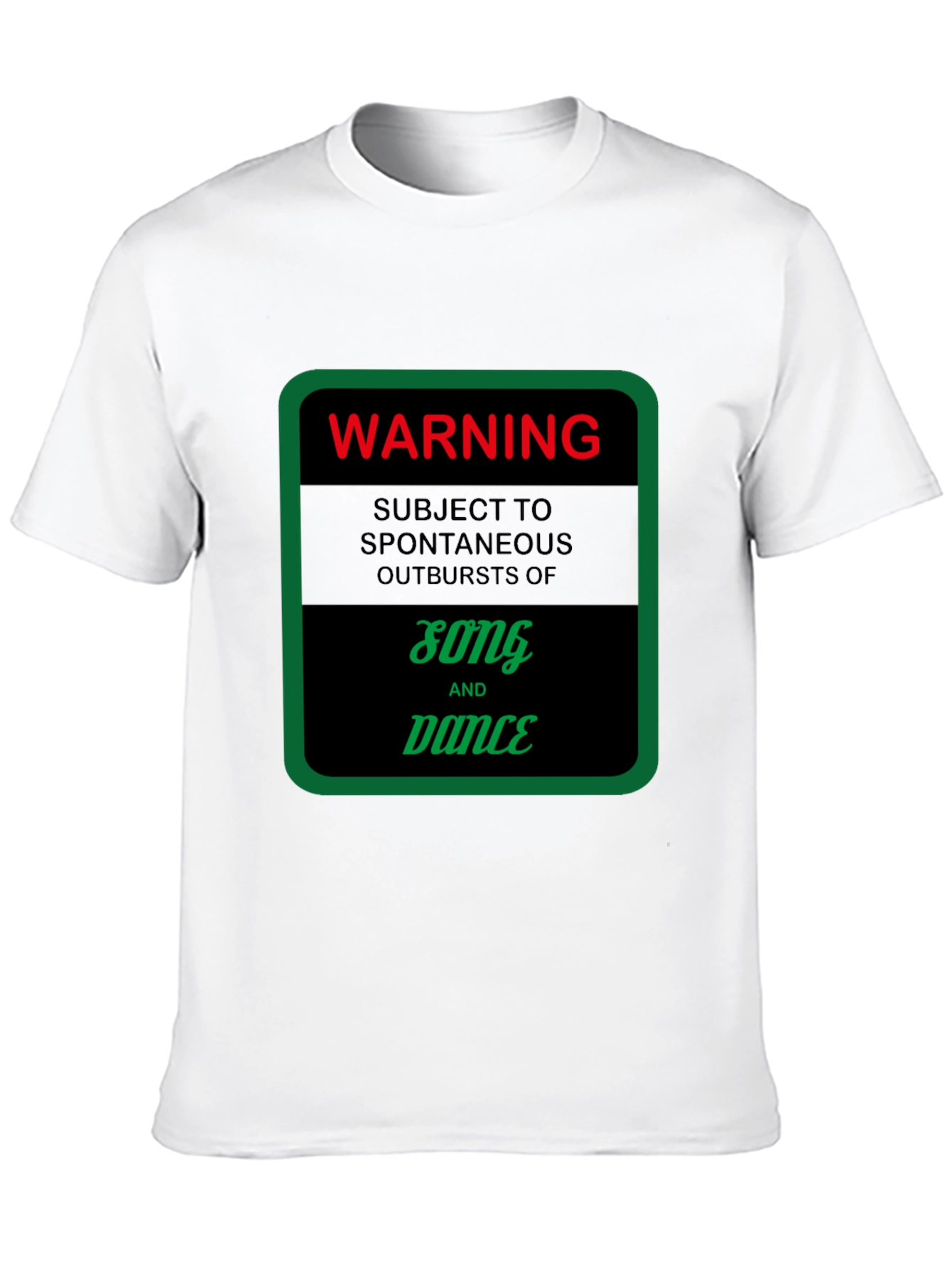 Warning Subject To Spontaneous Outbursts T-Shirt