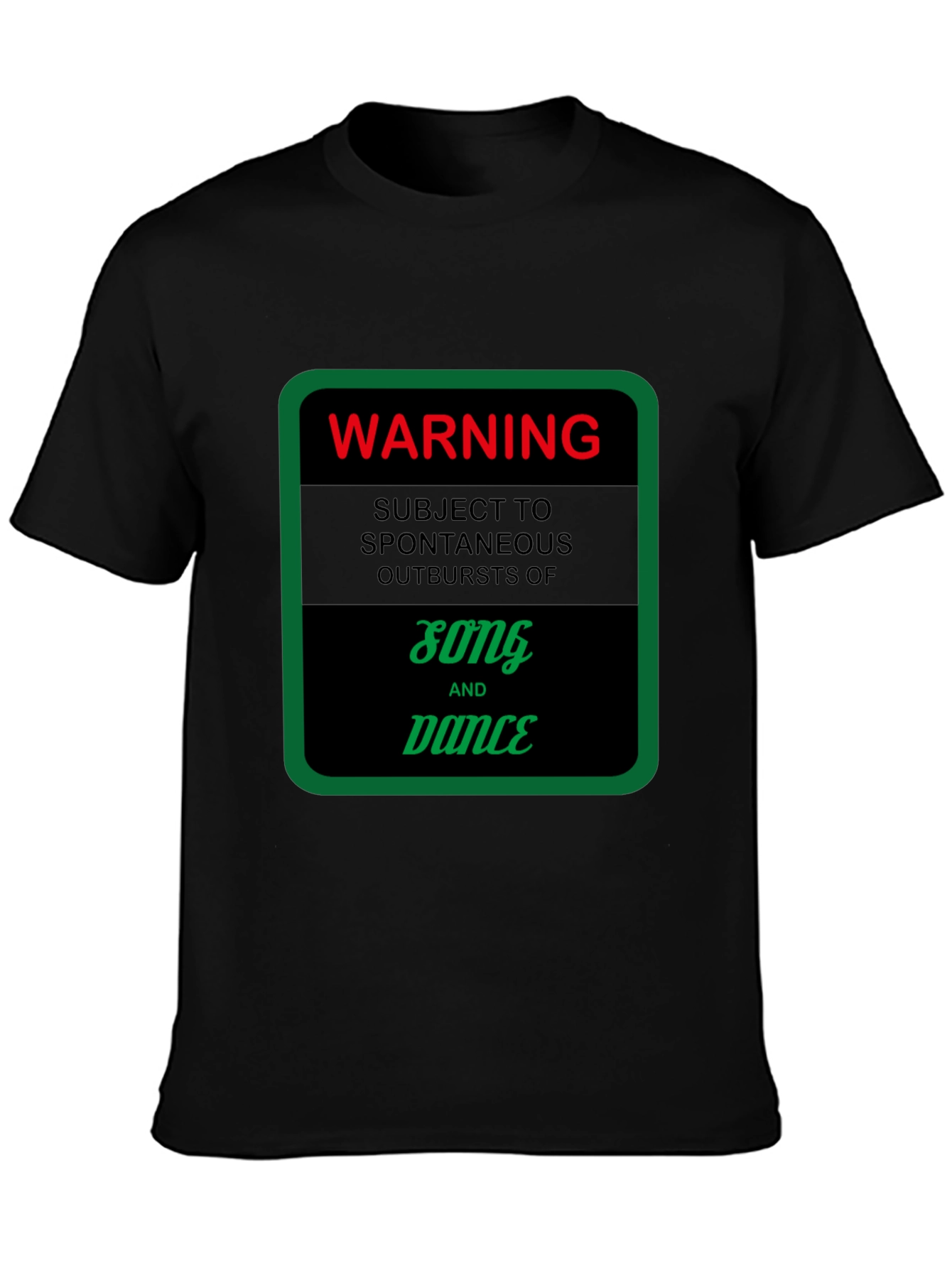 Warning Subject To Spontaneous Outbursts T-Shirt