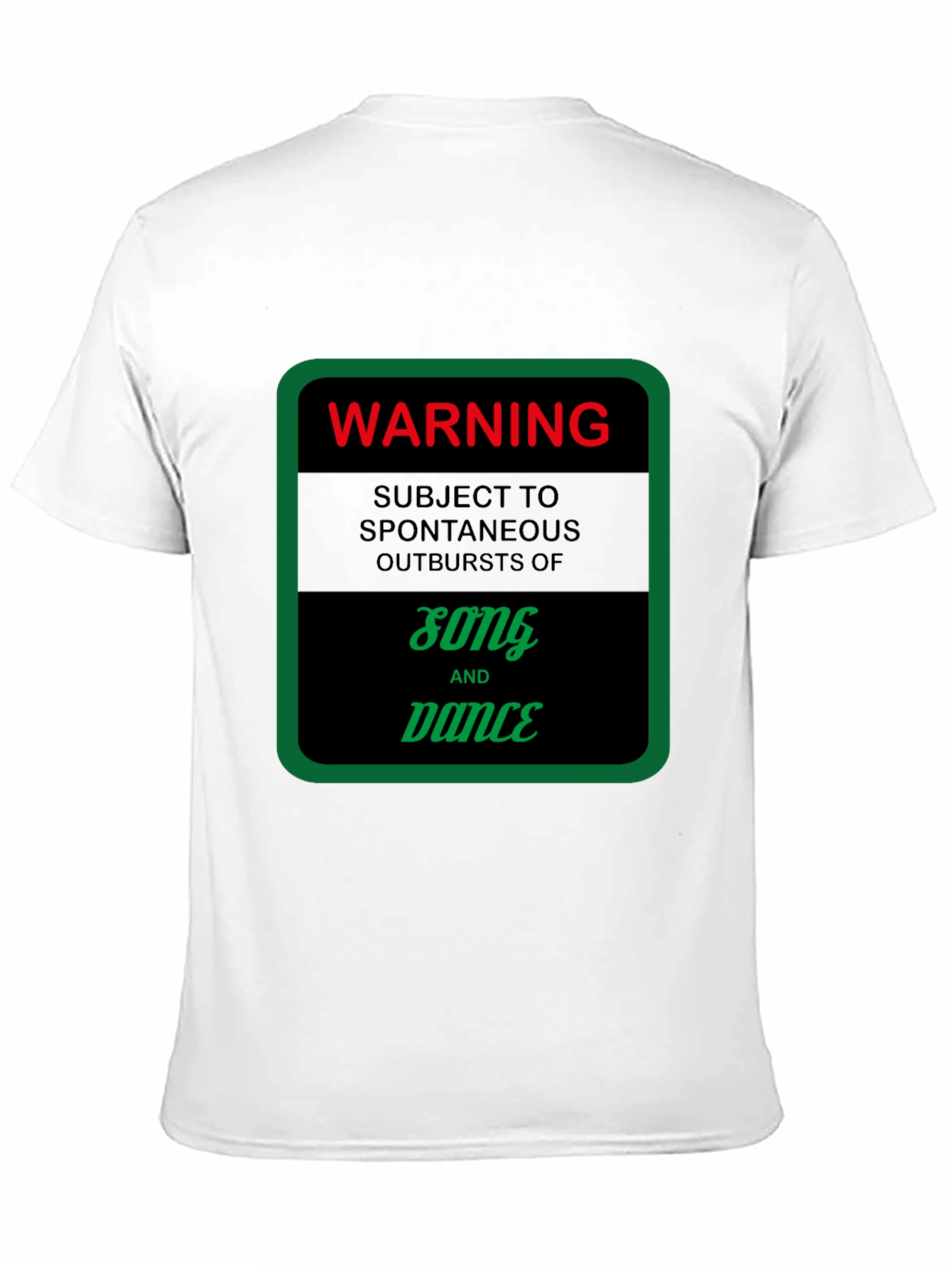 Warning Subject To Spontaneous Outbursts T-Shirt