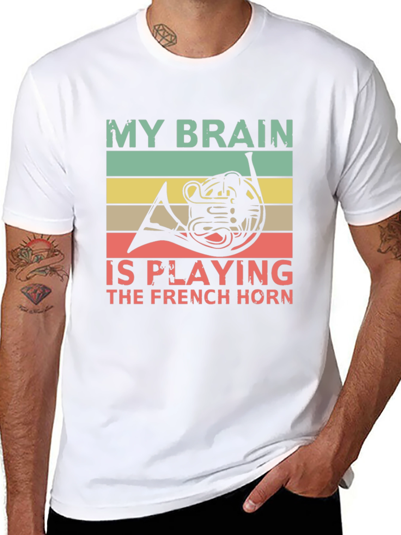 French Horn Music Lover T-Shirt