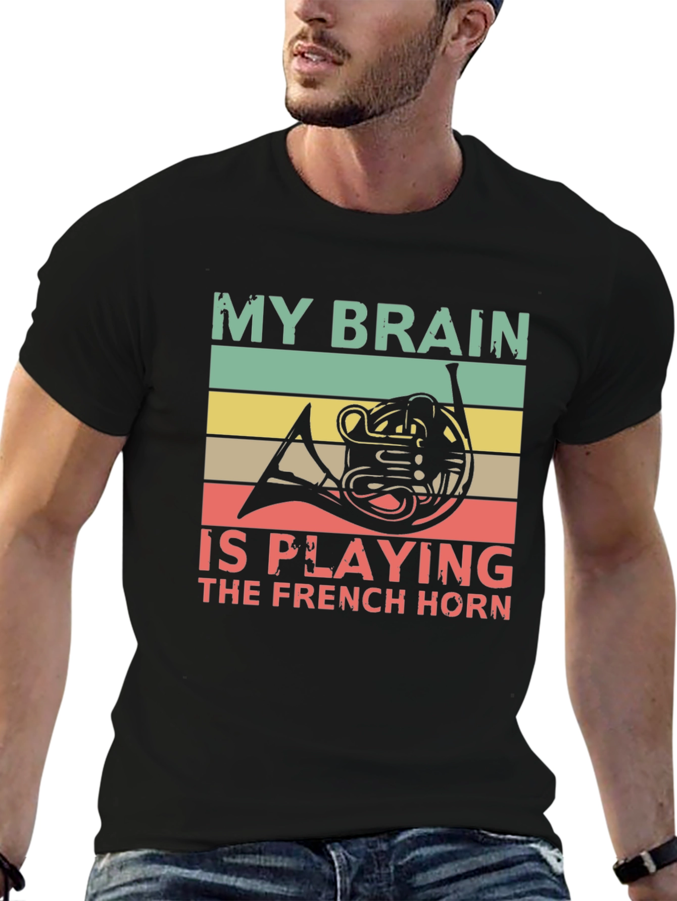 French Horn Music Lover T-Shirt