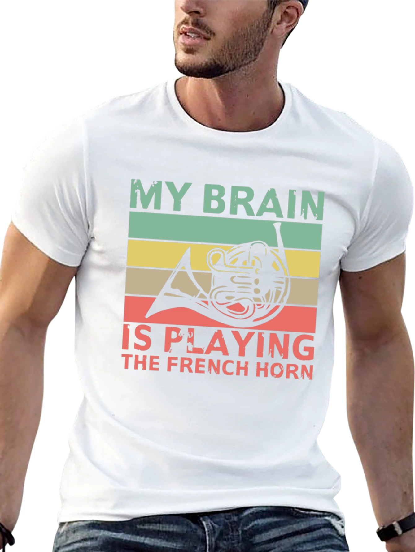 French Horn Music Lover T-Shirt