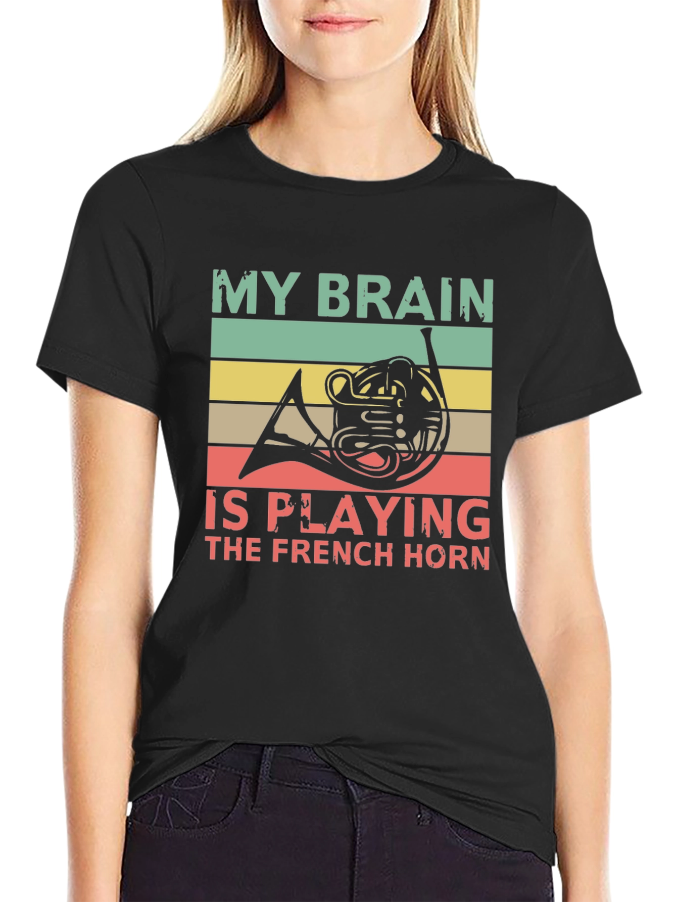 French Horn Music Lover T-Shirt