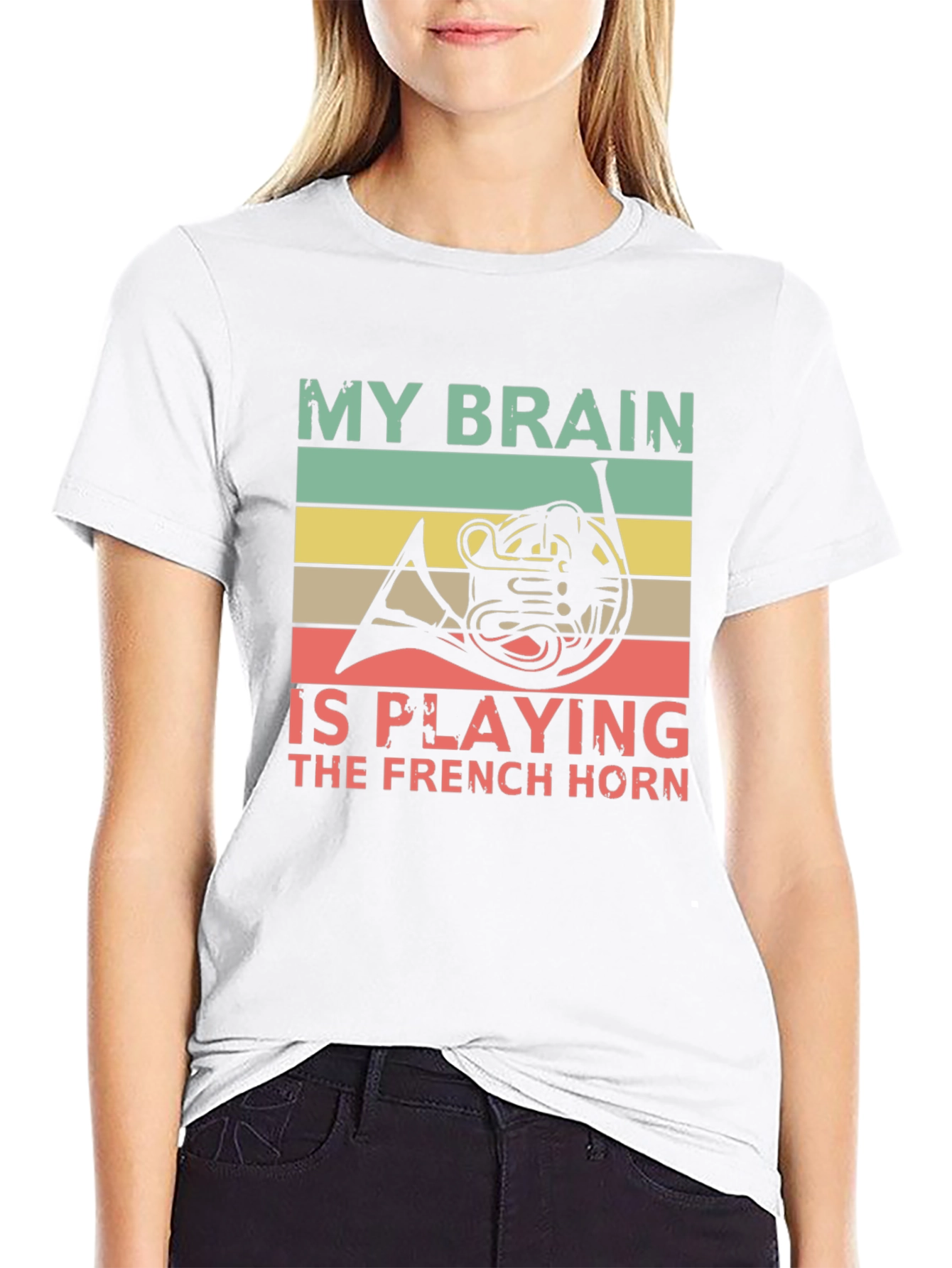 French Horn Music Lover T-Shirt