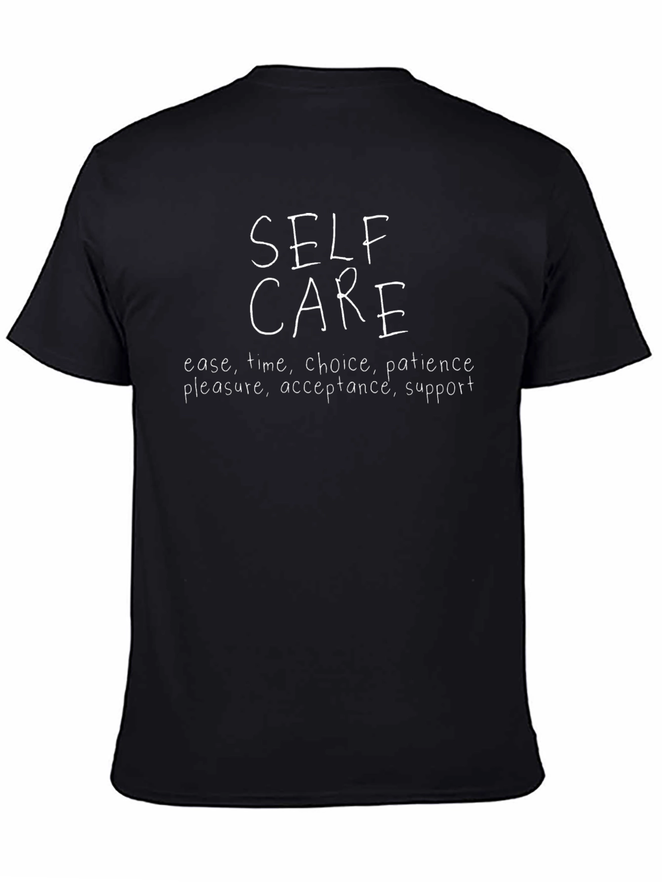 Self Care Graphic Tee - Inspirational Comfort