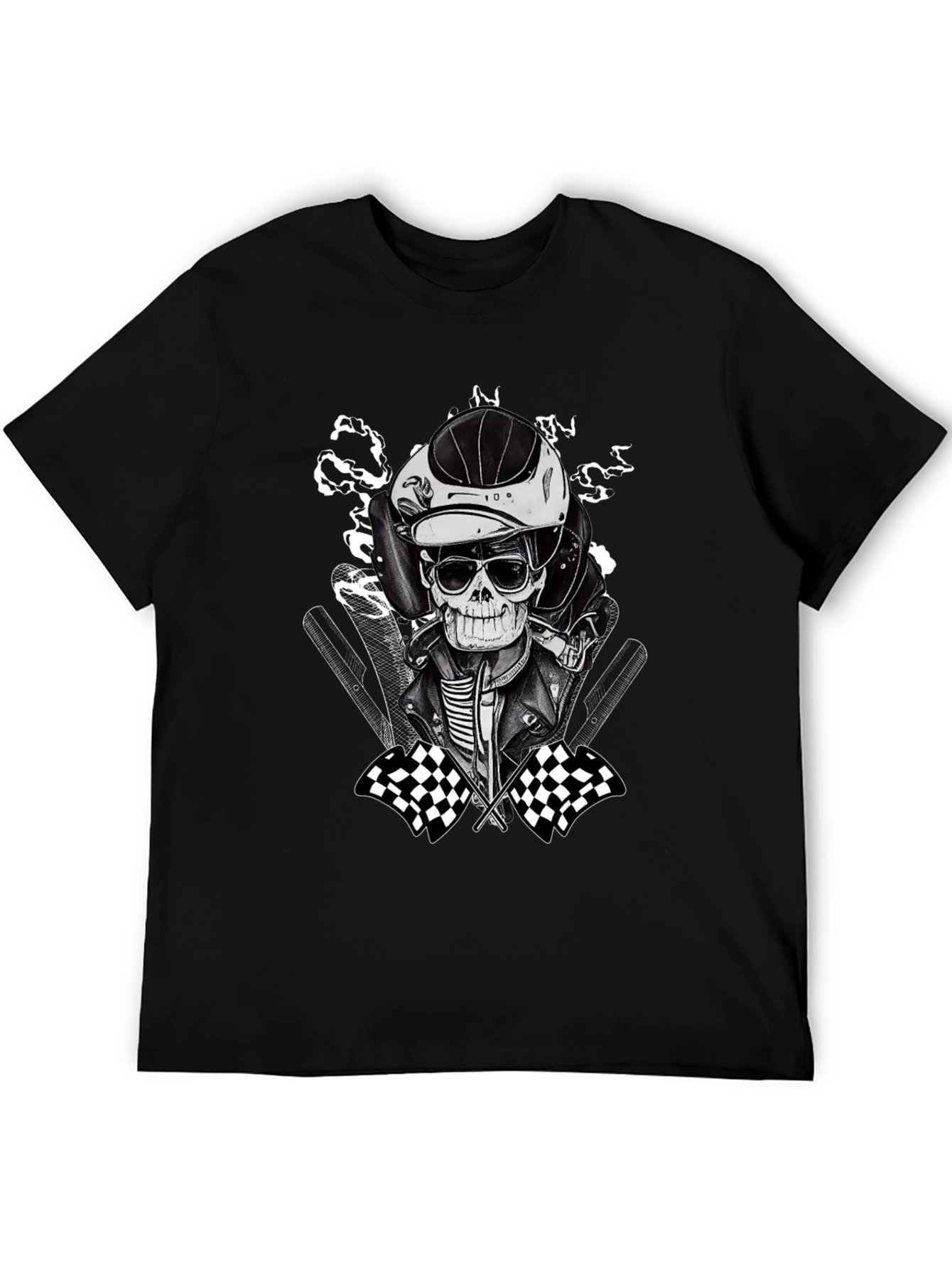 Racer Skeleton Graphic Tee
