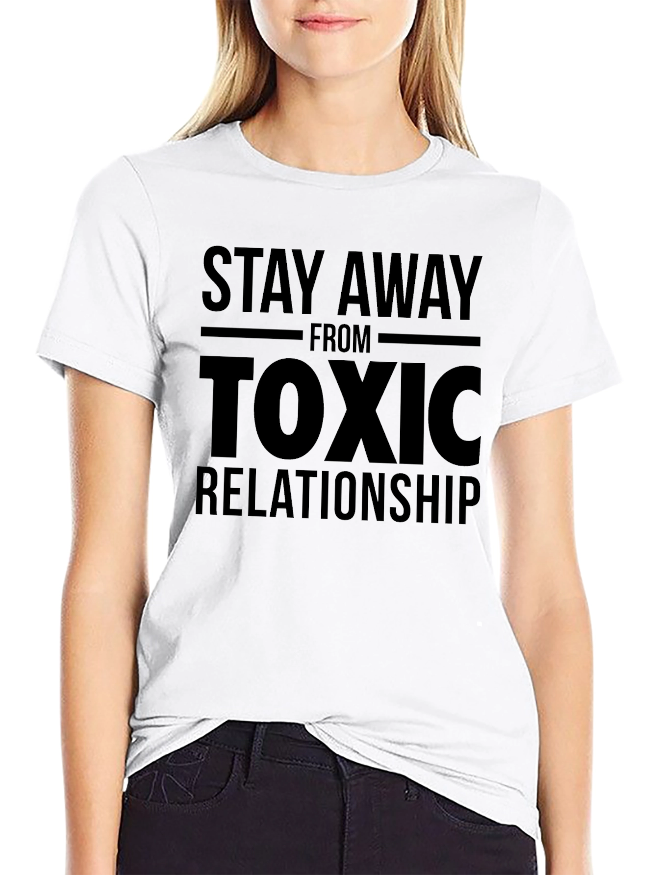 Stay Away From Toxic Relationship Graphic Tee
