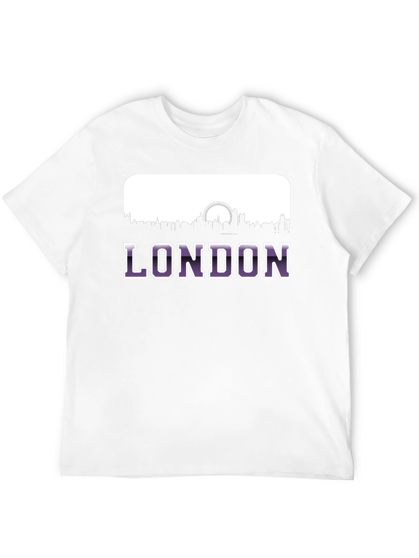London Skyline Graphic Print T-Shirt