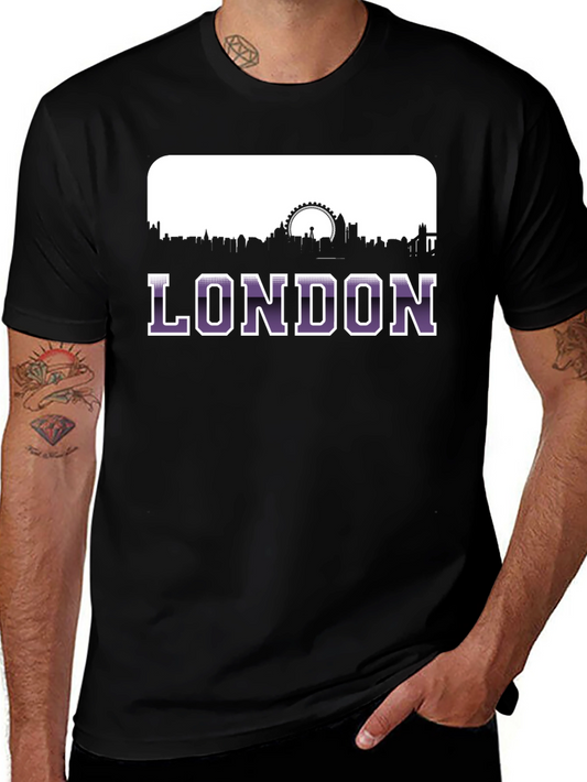 London Skyline Graphic Print T-Shirt