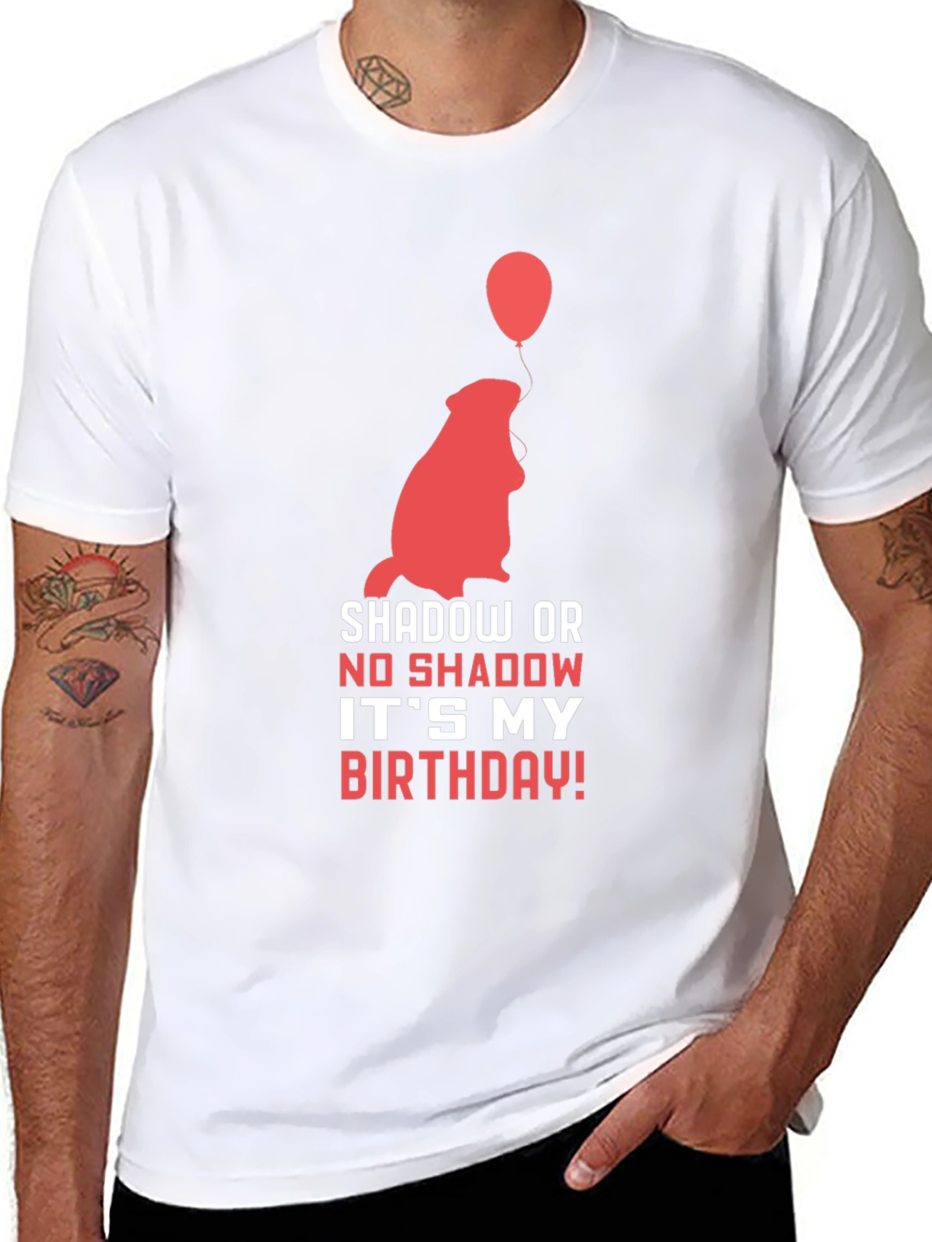 Groundhog Birthday T-Shirt - Shadow or No Shadow