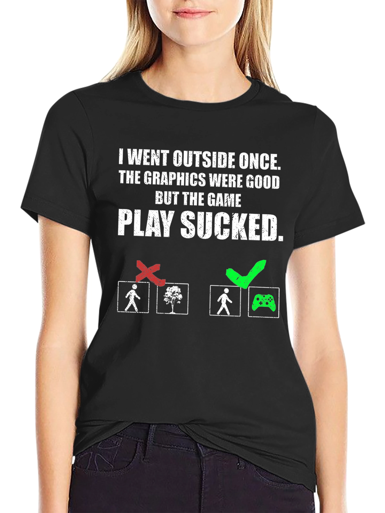 Gamer Humor Graphic T-Shirt