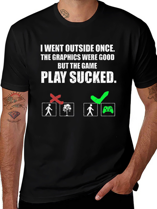 Gamer Humor Graphic T-Shirt