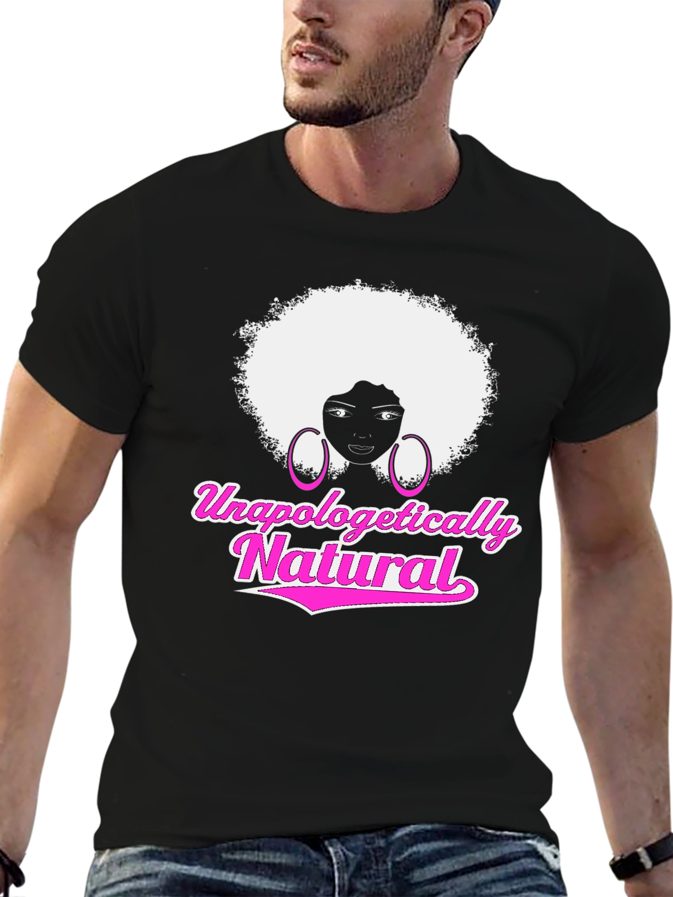 Unapologetically Natural Black T-Shirt