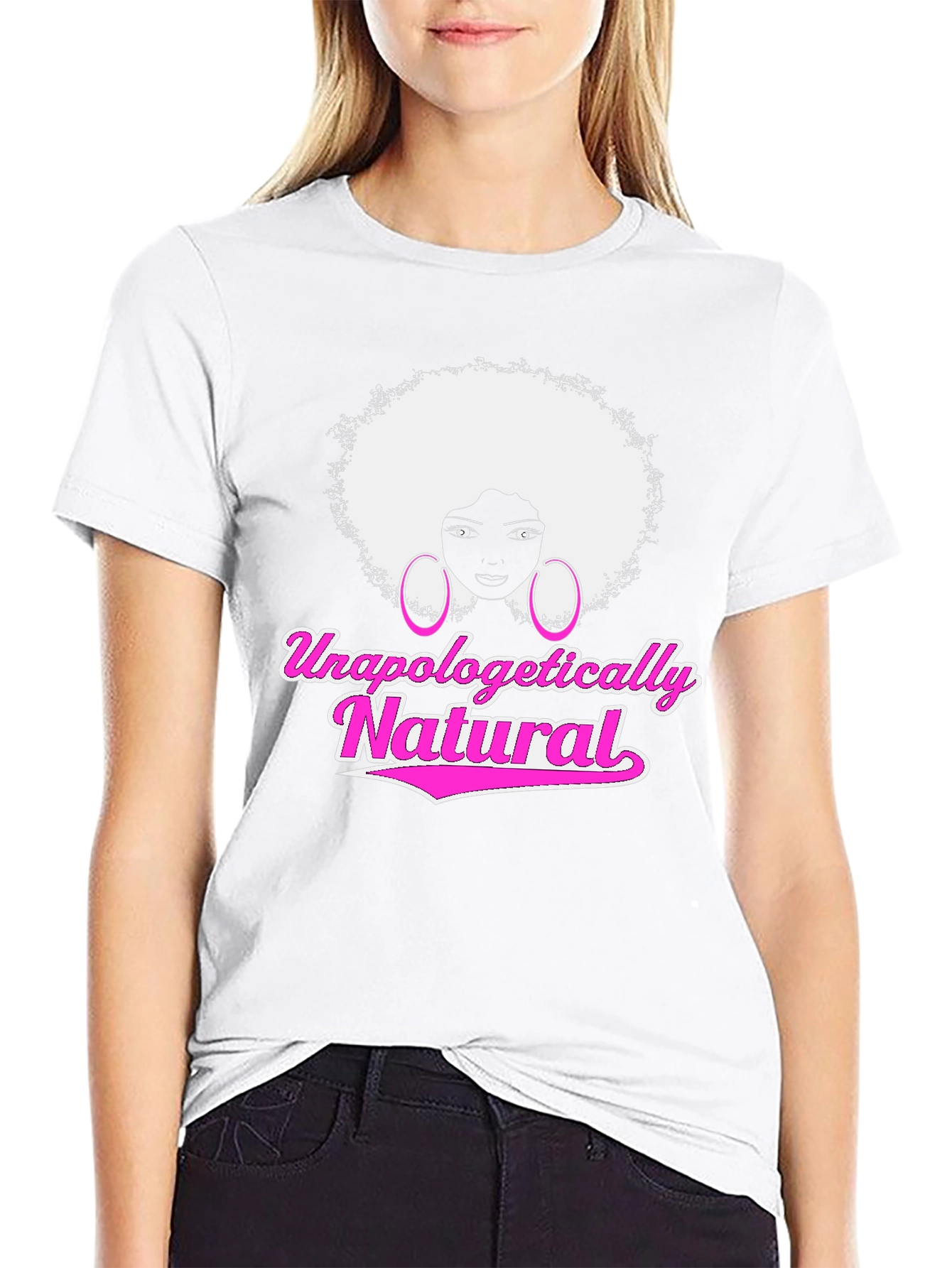 Unapologetically Natural Black T-Shirt