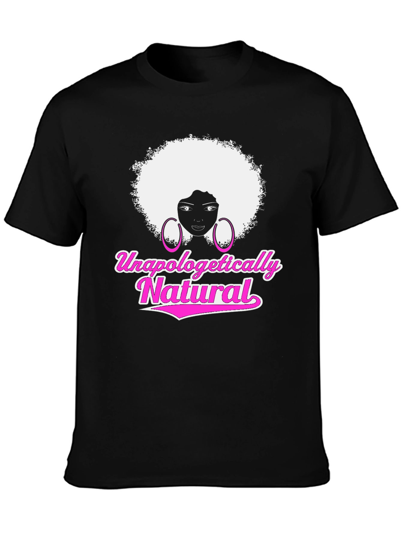 Unapologetically Natural Black T-Shirt