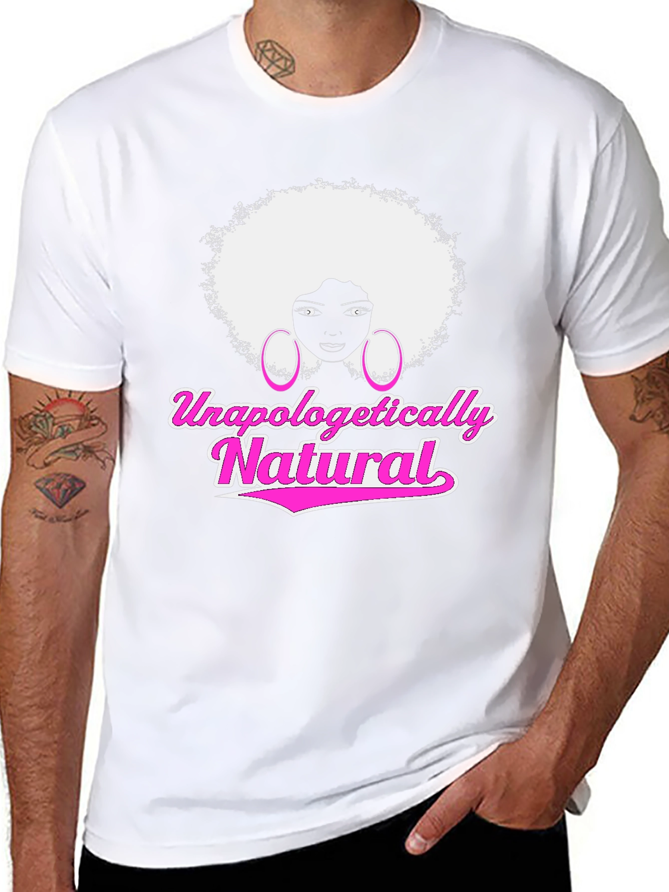 Unapologetically Natural Black T-Shirt