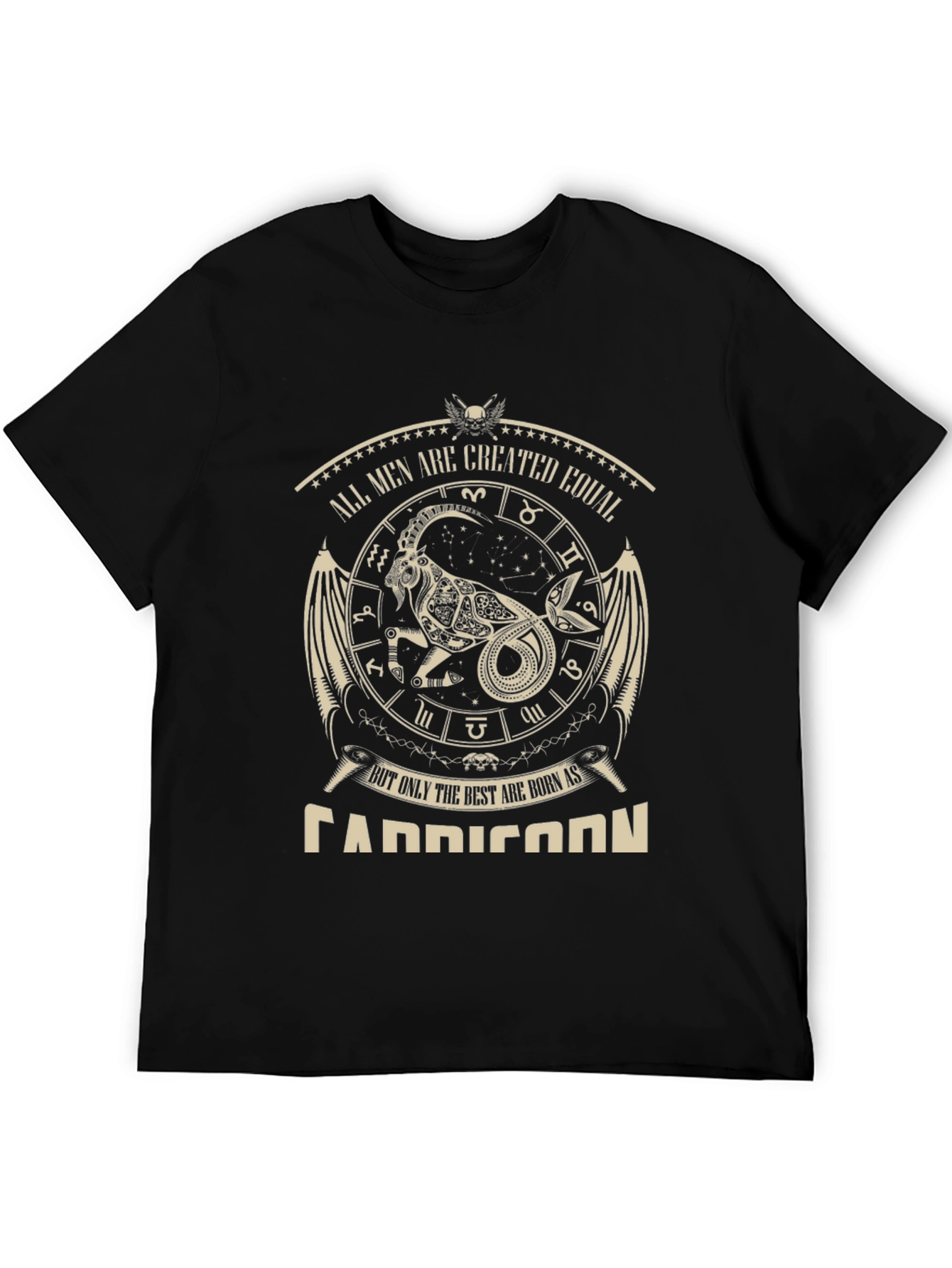 Capricorn Zodiac T-Shirt for Men