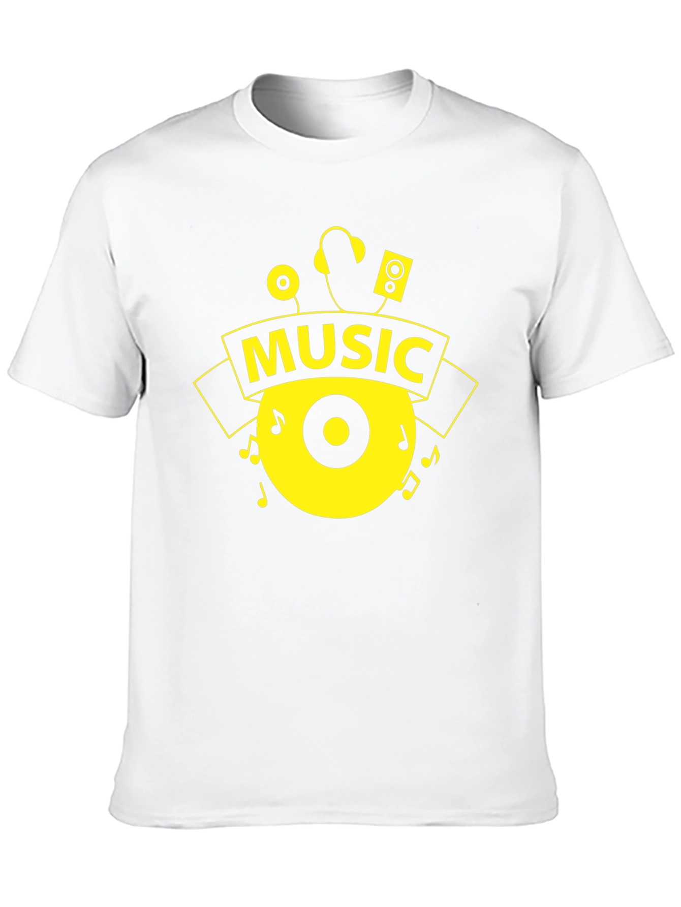 Music Lover Graphic Tee - Stylish Black T-Shirt