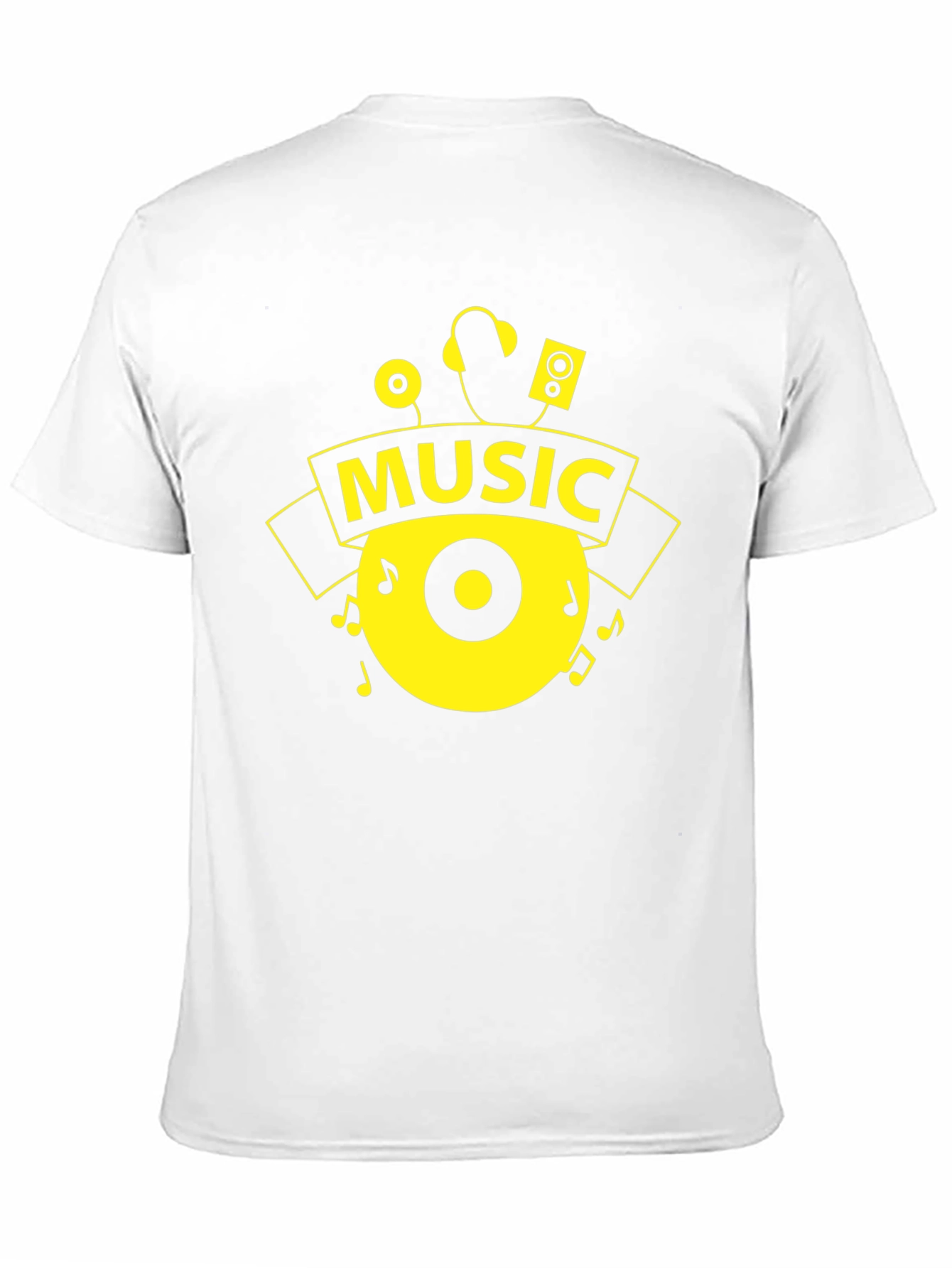 Music Lover Graphic Tee - Stylish Black T-Shirt