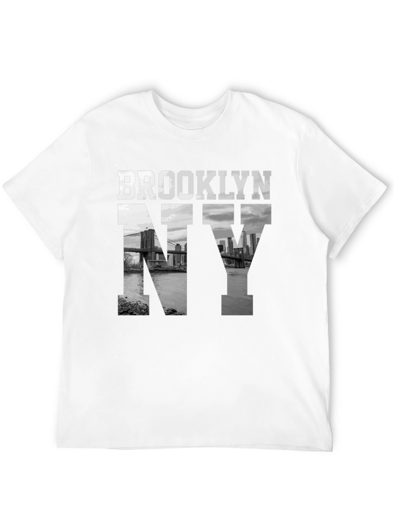 Brooklyn NY Graphic Tee - Black