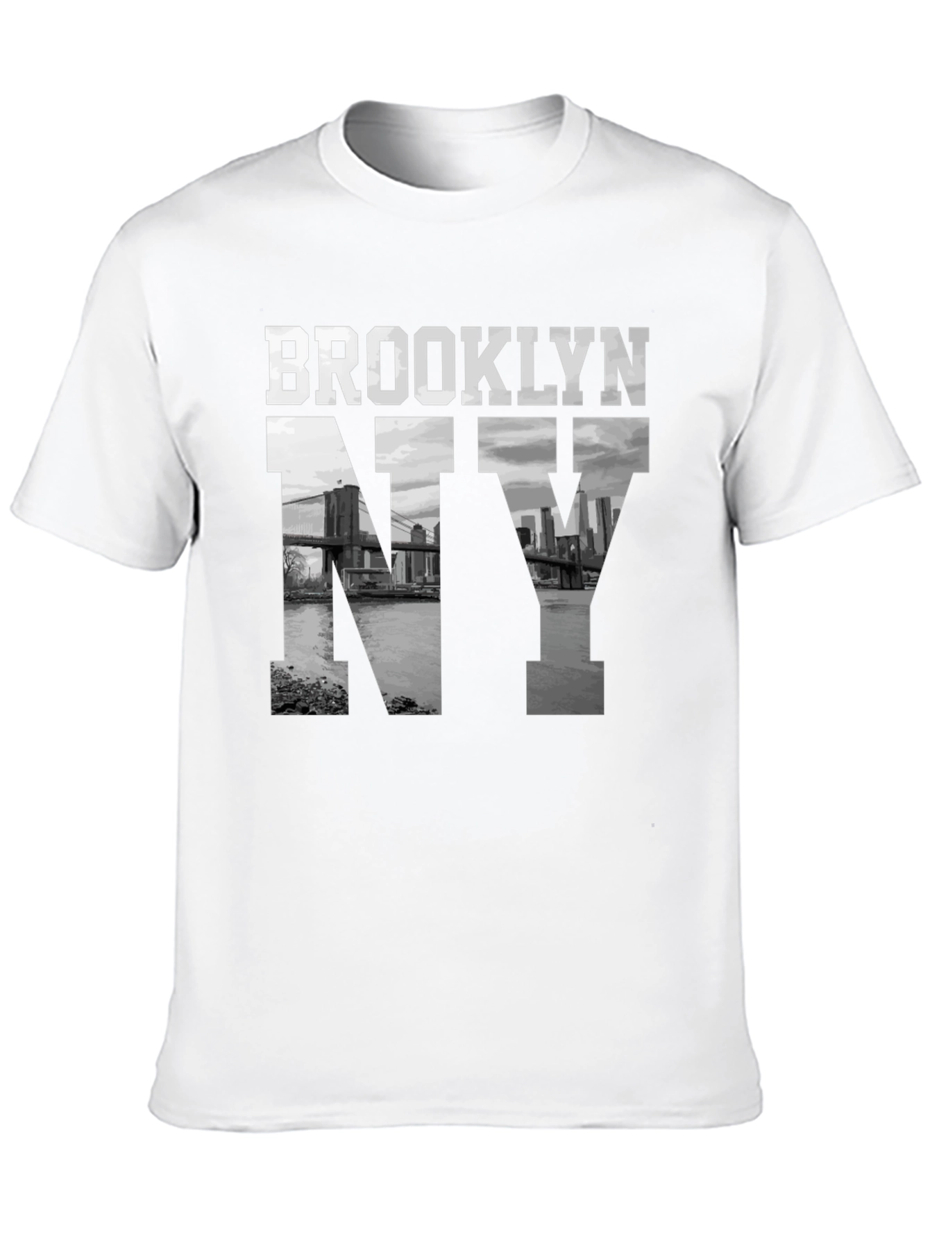 Brooklyn NY Graphic Tee - Black
