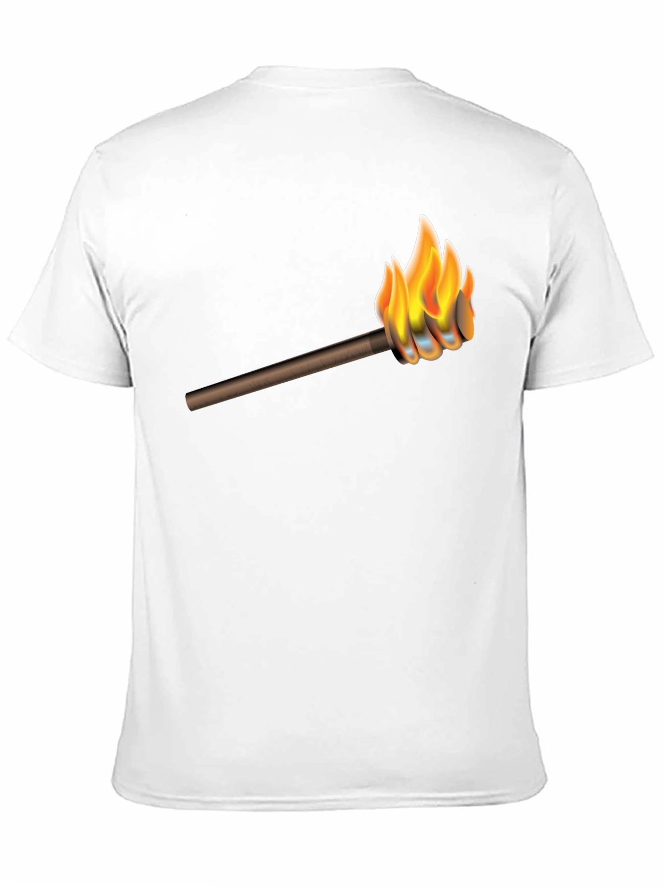Torchbearer Graphic Tee - Mens Black T-Shirt
