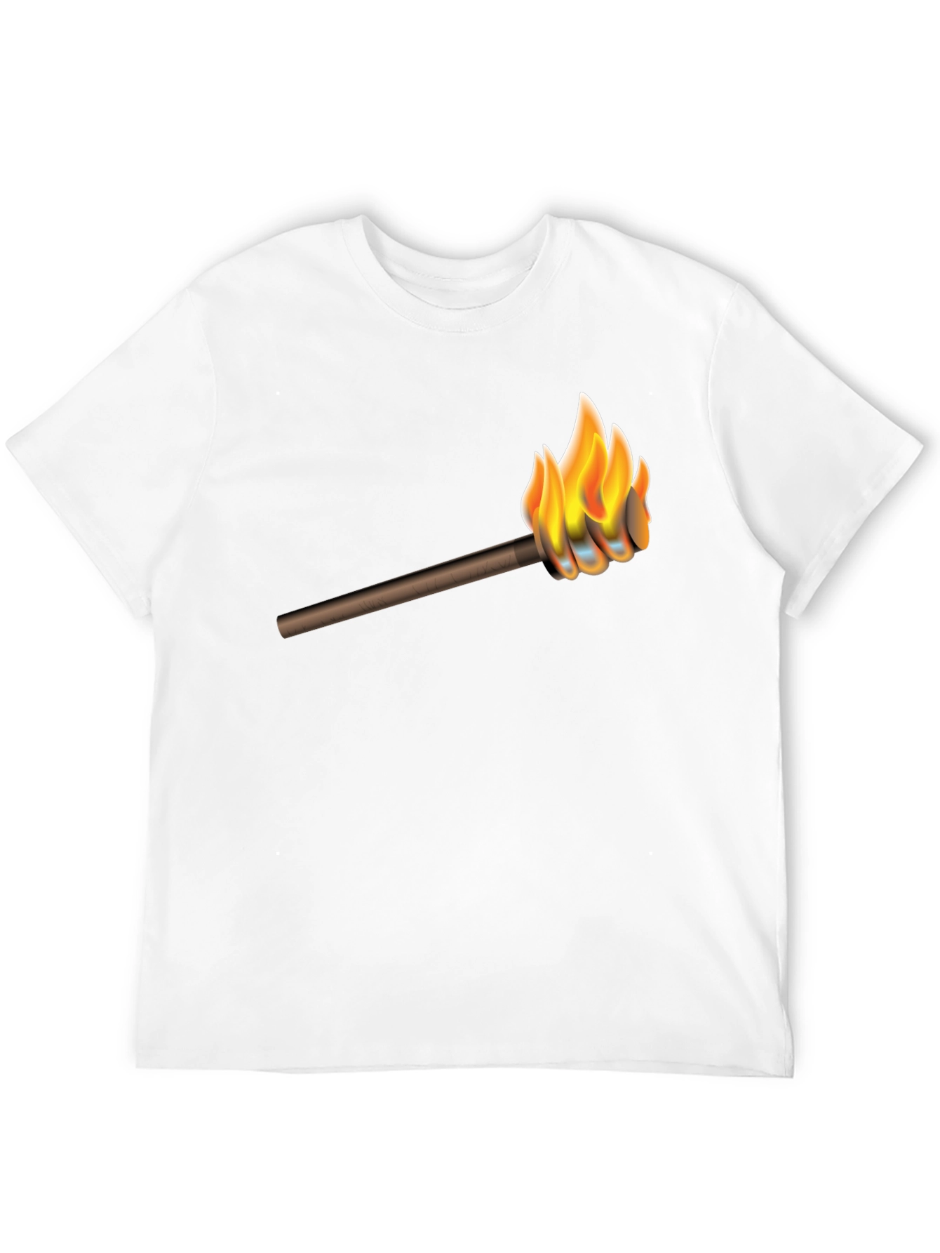 Torchbearer Graphic Tee - Mens Black T-Shirt