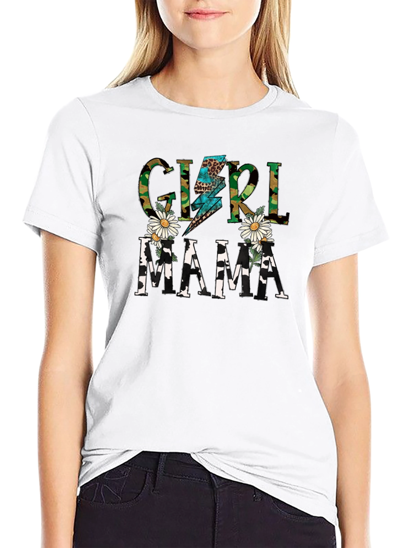 Girl Mama Graphic T-Shirt