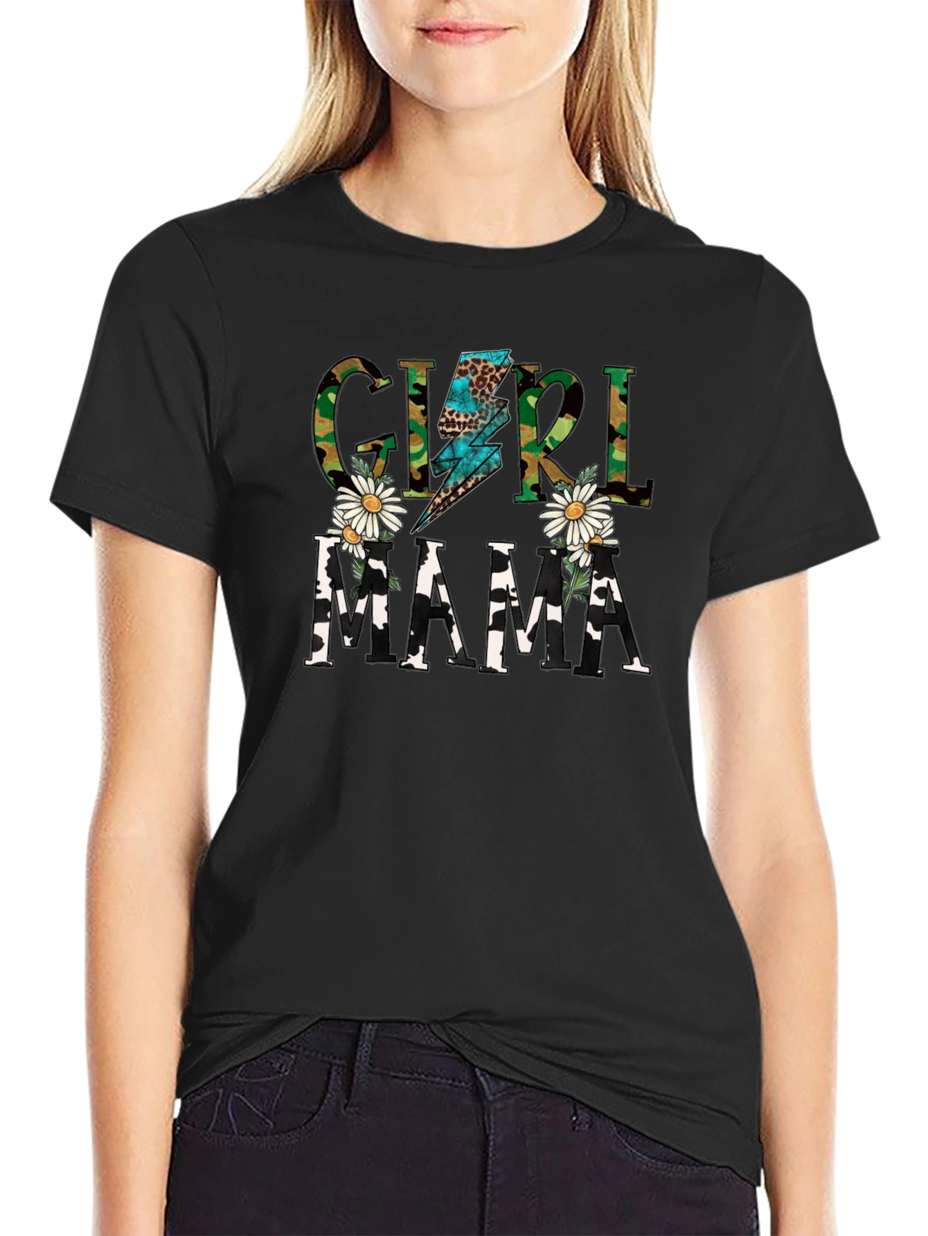 Girl Mama Graphic T-Shirt