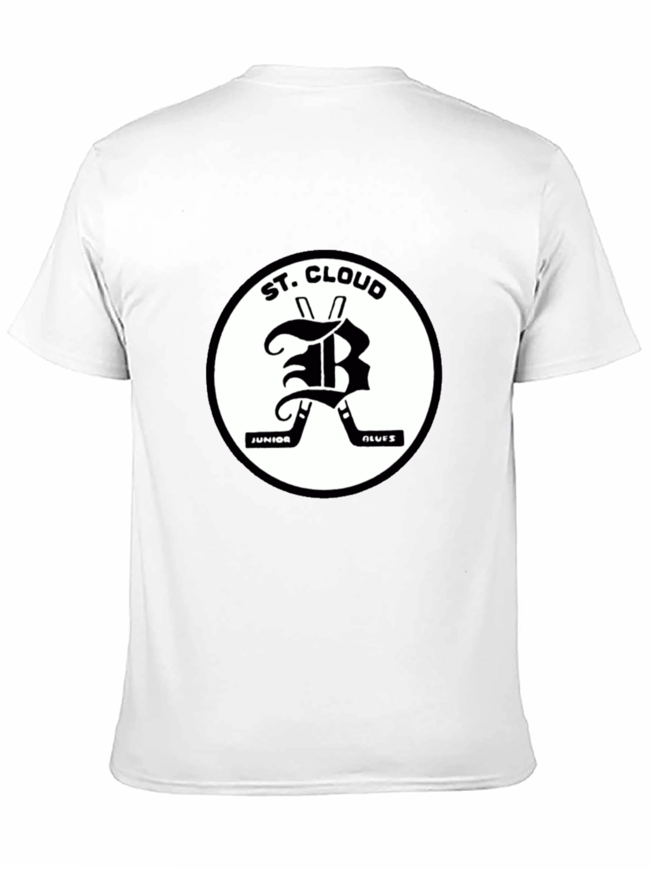St. Cloud Junior Blues Black T-Shirt