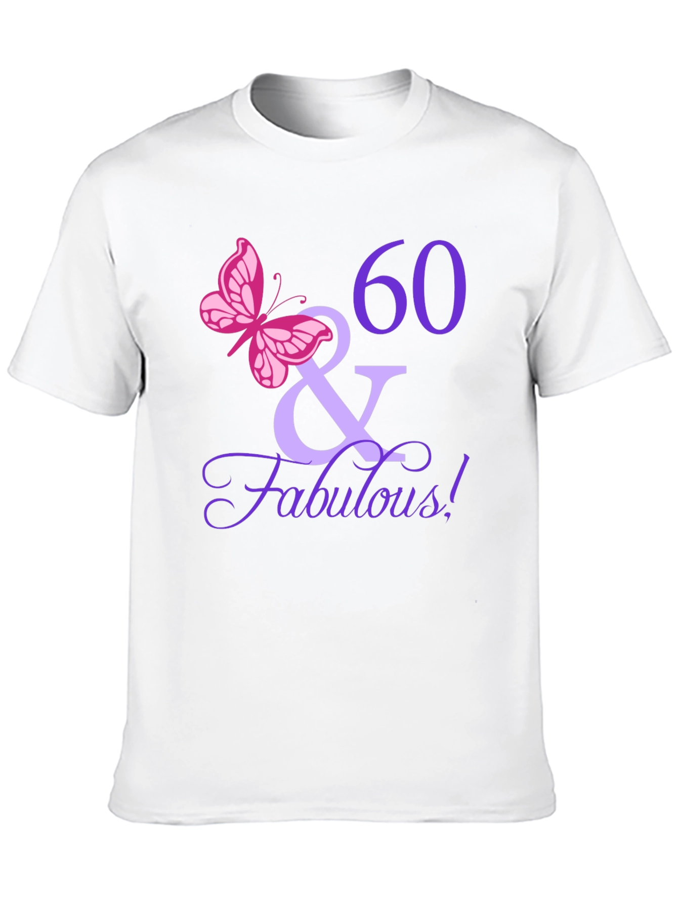 60 & Fabulous Birthday T-Shirt