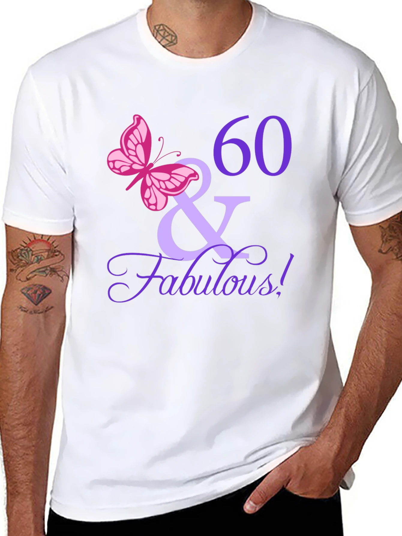 60 & Fabulous Birthday T-Shirt