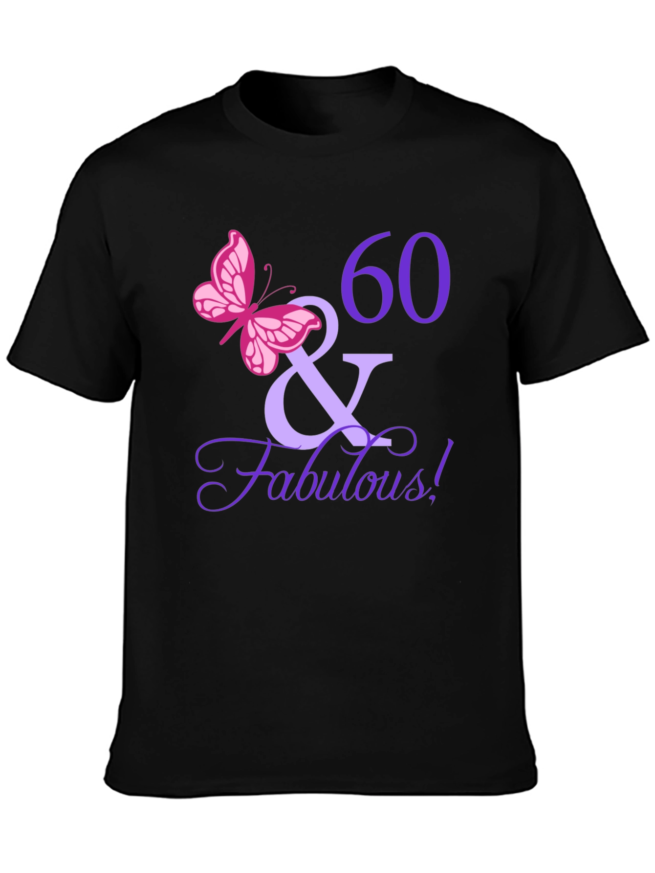 60 & Fabulous Birthday T-Shirt