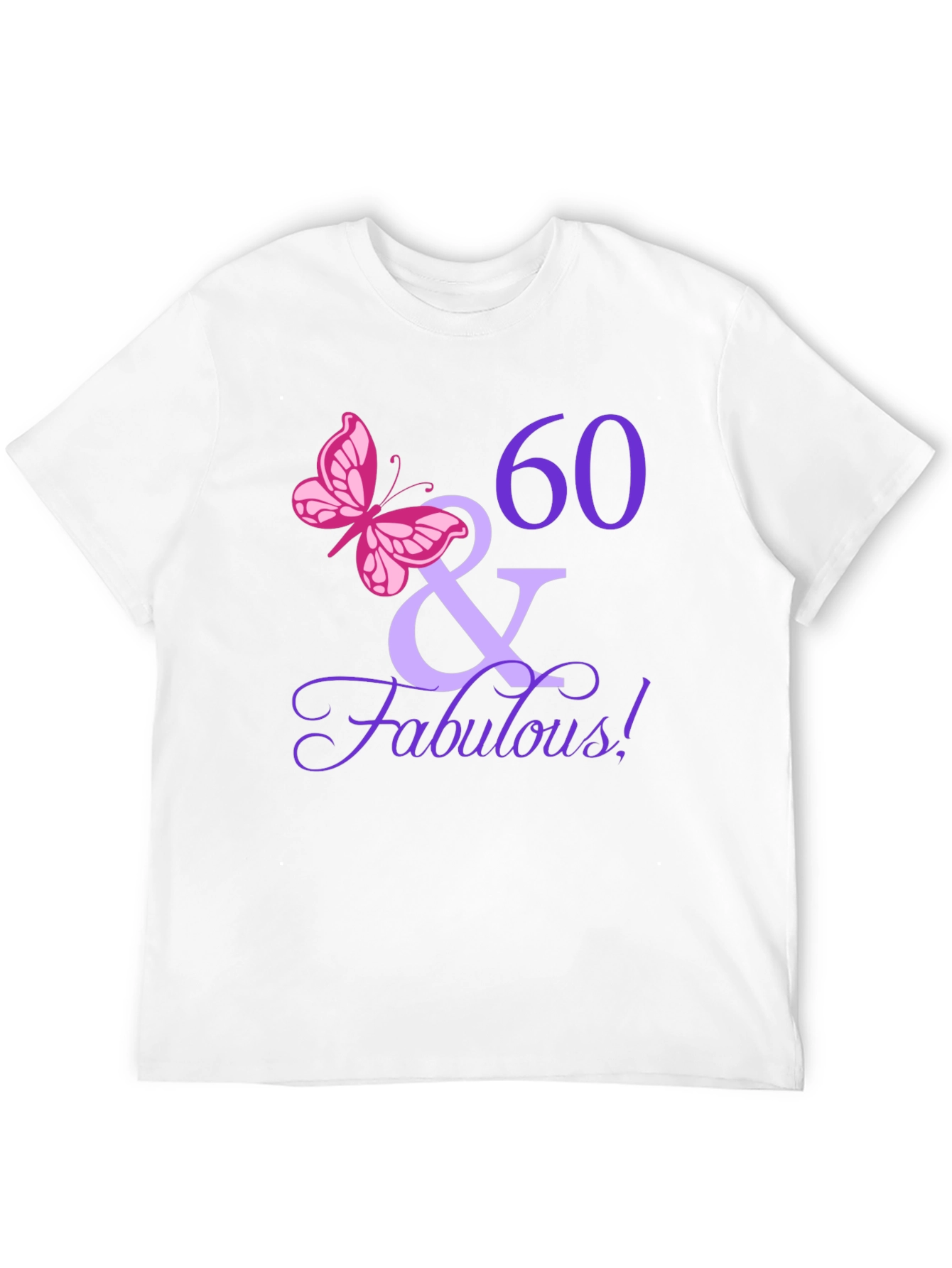 60 & Fabulous Birthday T-Shirt