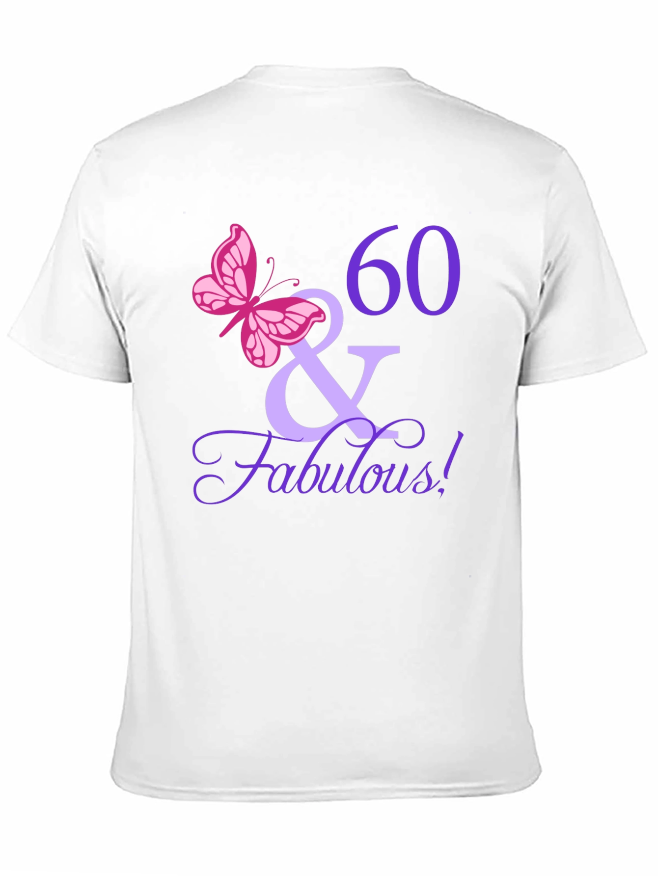 60 & Fabulous Birthday T-Shirt