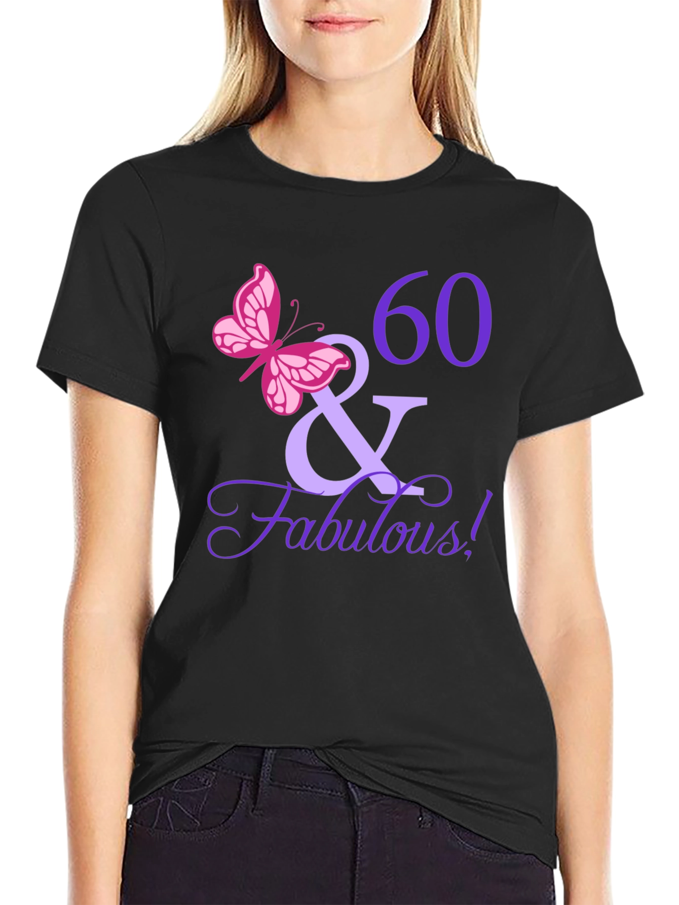 60 & Fabulous Birthday T-Shirt
