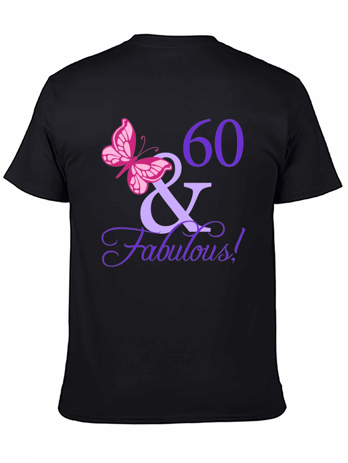 60 & Fabulous Birthday T-Shirt
