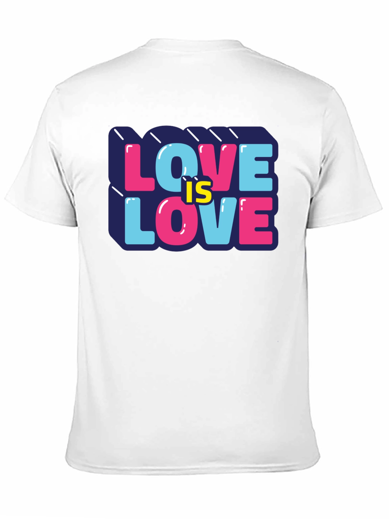Love is Love Graphic Tee - Black