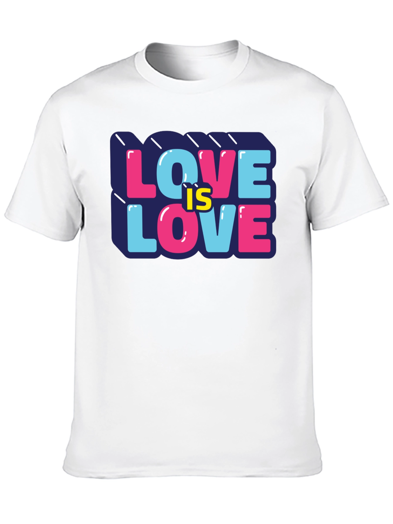 Love is Love Graphic Tee - Black