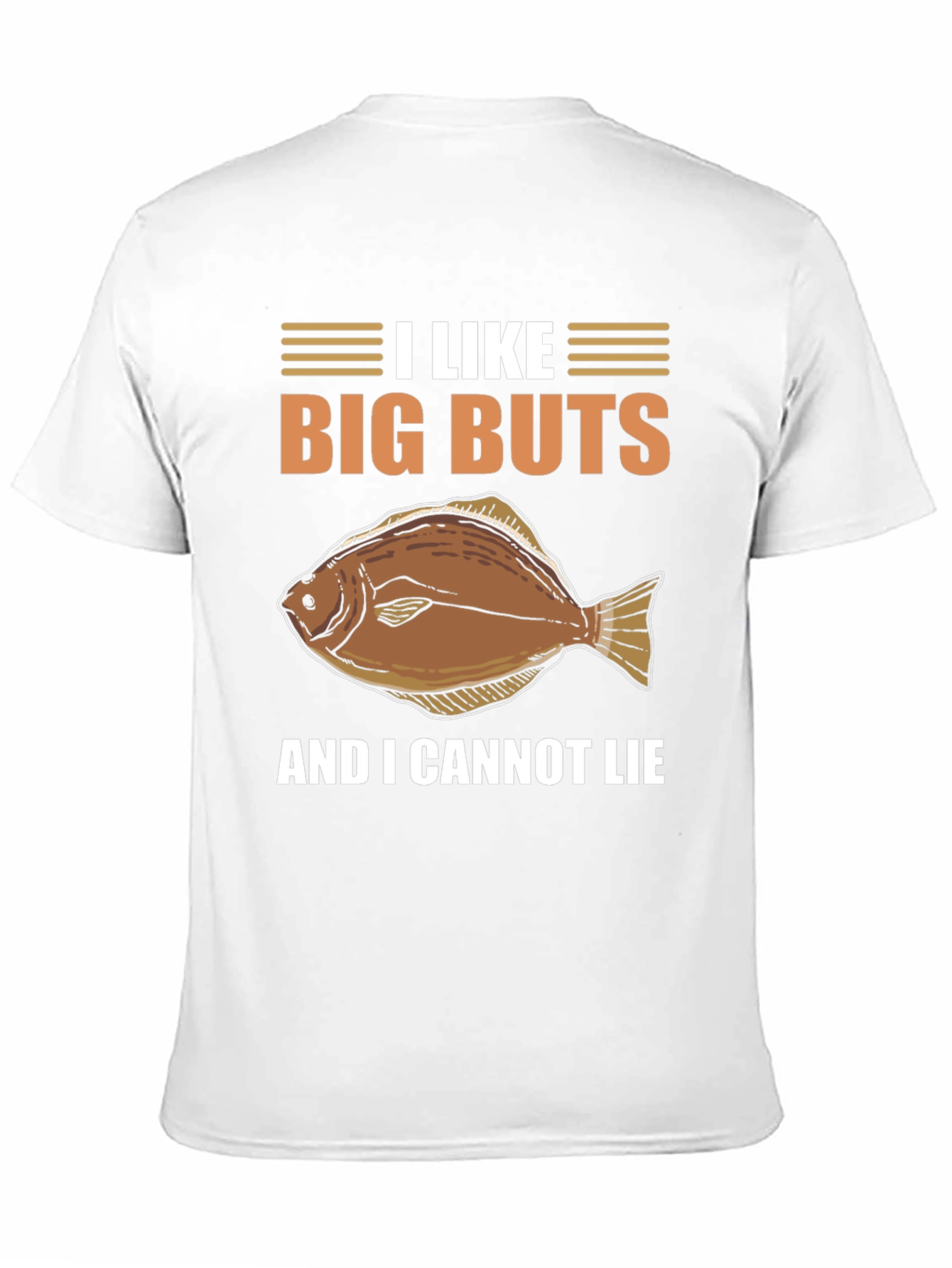 I Like Big Butts Flounder Fishing T-Shirt
