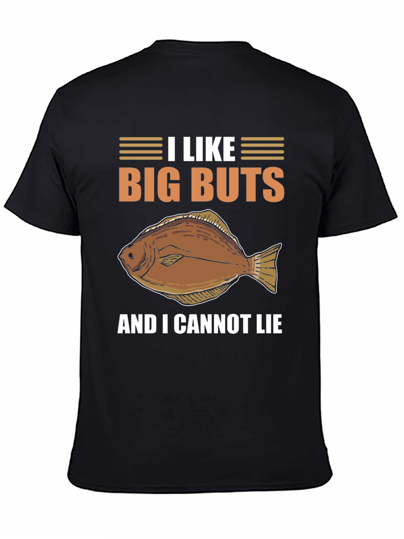 I Like Big Butts Flounder Fishing T-Shirt