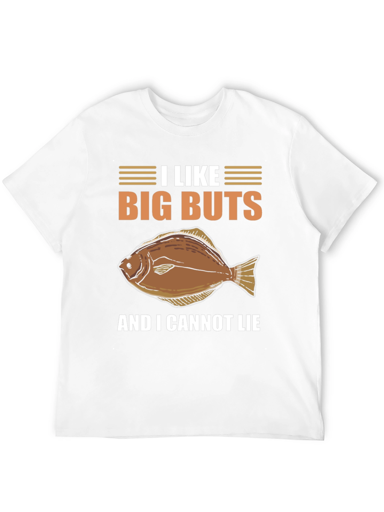 I Like Big Butts Flounder Fishing T-Shirt
