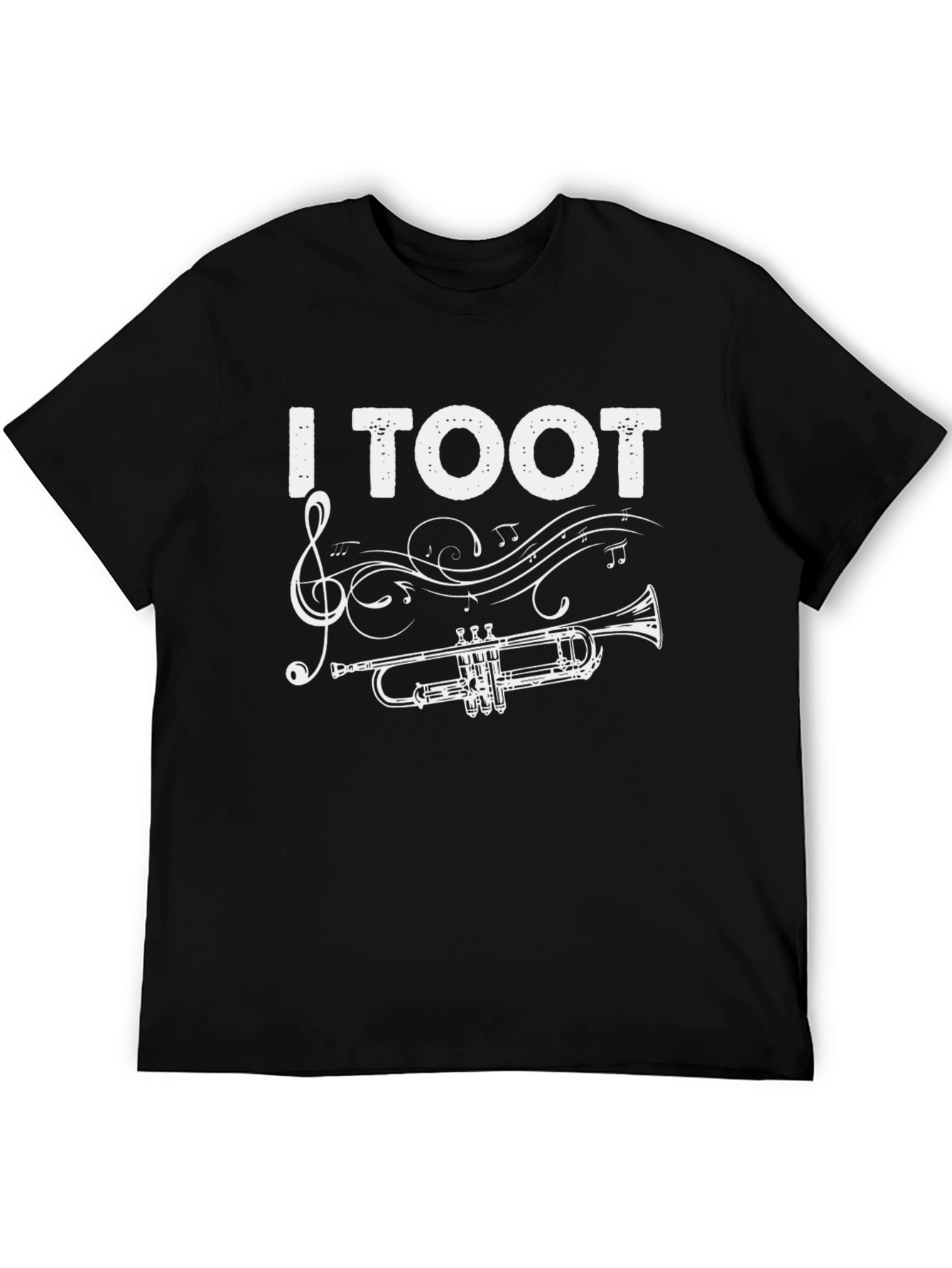 I Toot Trumpet T-Shirt - Musician Humor Tee